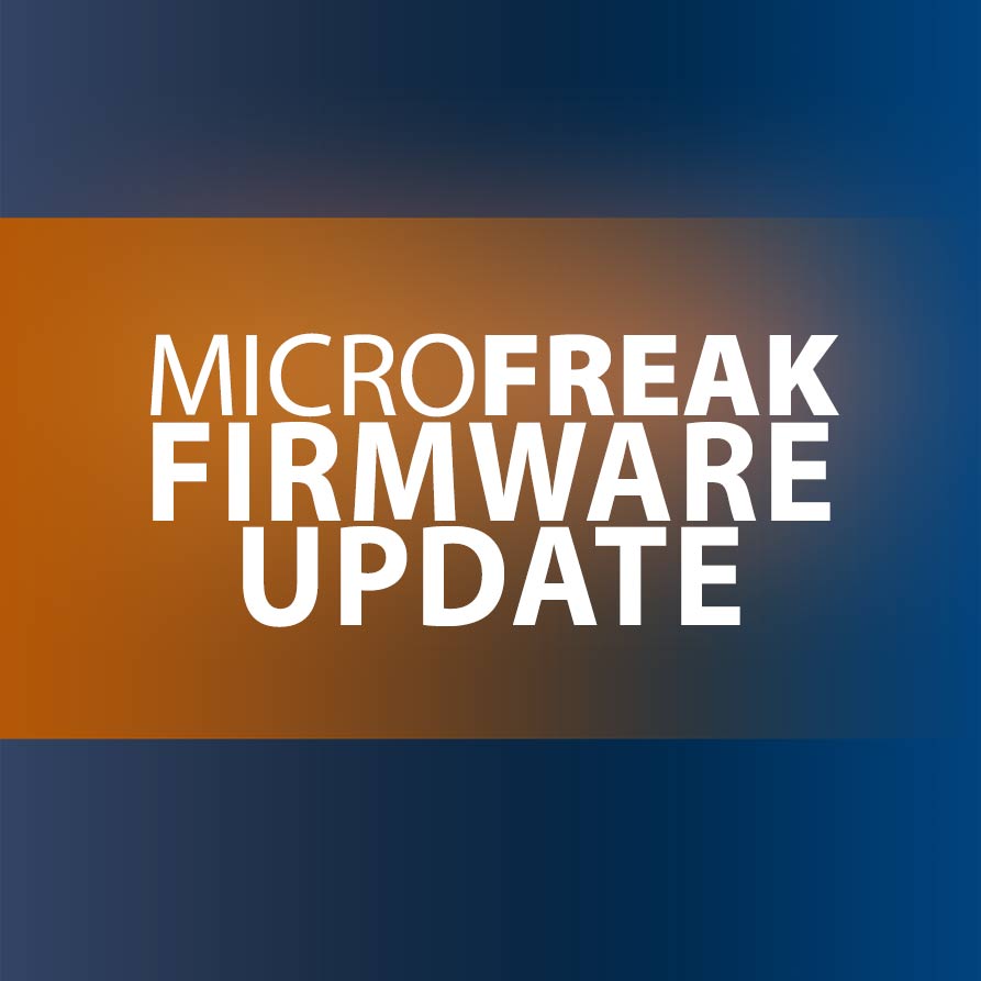 MicroFreak Firmware Update